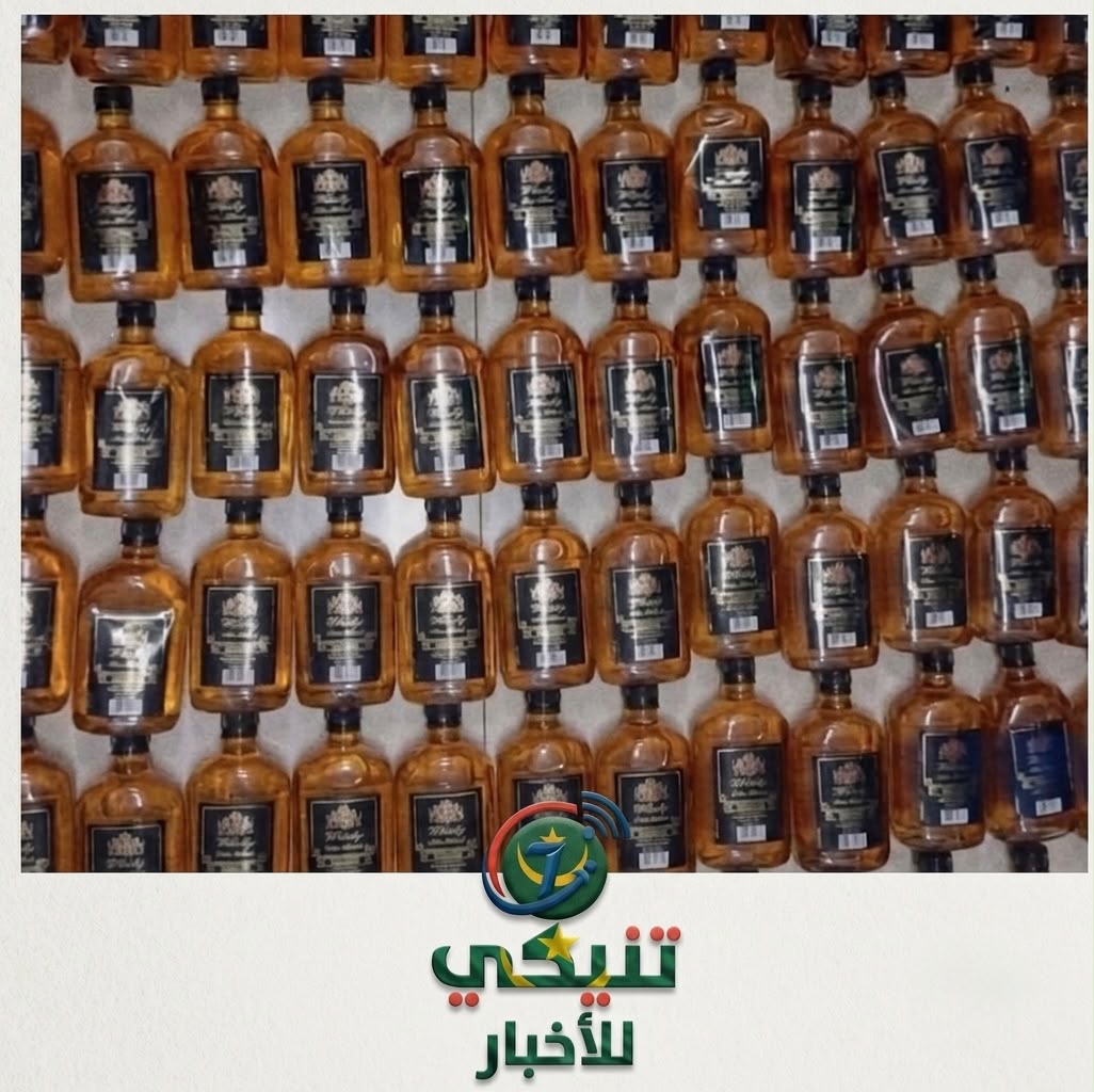 الدرك الوطني يفكك شبكة لتوزيع الخمور والمخدرات في نواكشوط