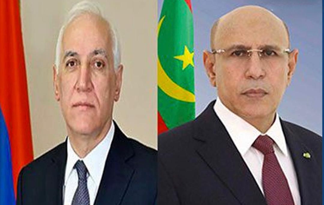 الغزواني يهنئ رئيس أرمينيا ويؤكد حرص موريتانيا على تعزيز التعاون بين البلدين