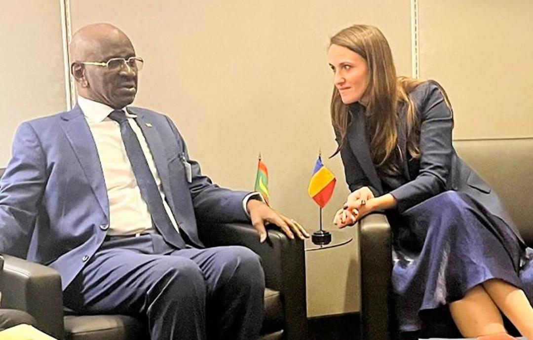 ولد مرزوك يبحث مع وزيرة الخارجية الرومانية تعزيز العلاقات الثنائية