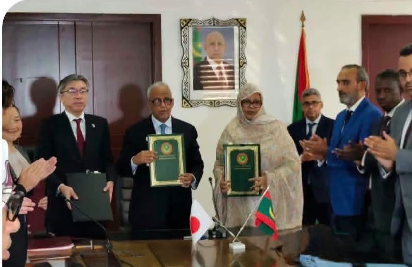 موريتانيا واليابان توقعان اتفاقيتي تمويل بأكثر من ملياري أوقية لدعم الزراعة والأمن الغذائي
