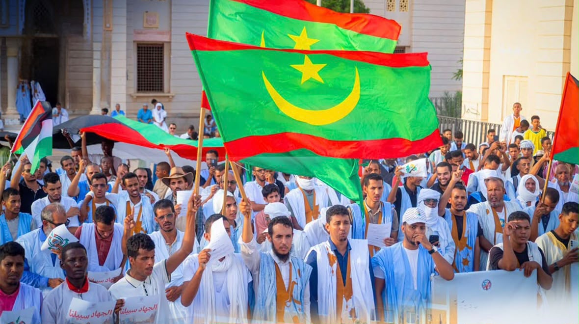 طلاب موريتانيا يحيون ذكرى «طوفان الأقصى» ويجددون دعمهم للمقاومة وغزة